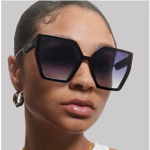 Quay Australia Black Sunglasses main image 7